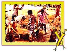 Holi in Orissa