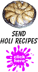 Send Holi Recipes
