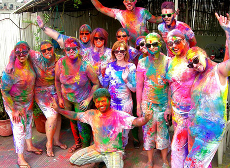 Holi-in-Pondicherry