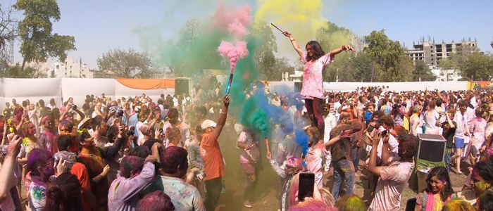 holi festival in jaipur